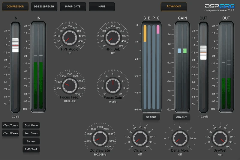 DSPORG Compressor Advanced
